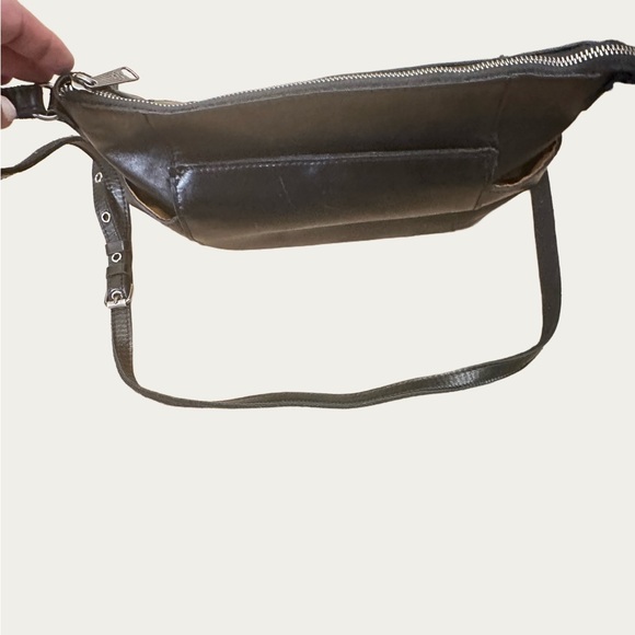 Patricia Nash Black 100% Leather Satchel Crossbody Bag. - Picture 7 of 12